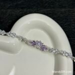 Kit 599 | DIY Bracelet Kit with 5A Zircon Beads | All-Inclusive Beginner Jewelry Making Gift for Women | Video Guide Included | Finished Product - Image 3