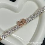 Kit 601 (Tutorial Ready) | DIY Bracelet Kit with 5A Zircon Beads | All-Inclusive Beginner Jewelry Making Gift for Women | Video Guide Included | Finished Product - Image 4