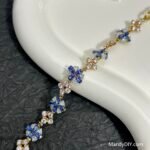 Kit 602 (Tutorial Ready) | DIY Bracelet Kit with 5A Zircon Beads | All-Inclusive Beginner Jewelry Making Gift for Women | Video Guide Included | Finished Product