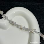 Kit 603 | DIY Bracelet Kit with 5A Zircon Beads | All-Inclusive Beginner Jewelry Making Gift for Women | Video Guide Included | Finished Product - Image 3