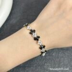 Kit 605  (Tutorial Ready) | DIY Bracelet Kit with 5A Zircon Beads | All-Inclusive Beginner Jewelry Making Gift for Women | Video Guide Included | Finished Product - Image 2