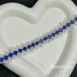 Kit 606 (Tutorial Ready) | DIY Bracelet Kit with 5A Zircon Beads | All-Inclusive Beginner Jewelry Making Gift for Women | Video Guide Included | Finished Product - Image 4