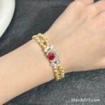 Kit 607(Tutorial Ready) | DIY Bracelet Kit with 5A Zircon Beads | All-Inclusive Beginner Jewelry Making Gift for Women | Video Guide Included | Finished Product - Image 2