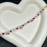 Kit 610 | DIY Bracelet Kit with 5A Zircon Beads | All-Inclusive Beginner Jewelry Making Gift for Women | Video Guide Included | Finished Product - Image 3