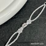 Kit 612 | DIY Bracelet Kit with 5A Zircon Beads | All-Inclusive Beginner Jewelry Making Gift for Women | Video Guide Included | Finished Product - Image 3