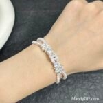 Kit 612 | DIY Bracelet Kit with 5A Zircon Beads | All-Inclusive Beginner Jewelry Making Gift for Women | Video Guide Included | Finished Product - Image 2