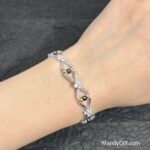 Kit 618 | DIY Bracelet Kit with 5A Zircon Beads | All-Inclusive Beginner Jewelry Making Gift for Women | Video Guide Included | Finished Product - Image 2