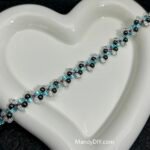 Kit 620 | DIY Bracelet Kit with 5A Zircon Beads | All-Inclusive Beginner Jewelry Making Gift for Women | Video Guide Included | Finished Product - Image 4