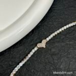 Kit 621 (Tutorial Ready)| DIY Bracelet Kit with 5A Zircon Beads | All-Inclusive Beginner Jewelry Making Gift for Women | Video Guide Included | Finished Product - Image 3