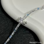 Kit 626 | DIY Bracelet Kit with 5A Zircon Beads | All-Inclusive Beginner Jewelry Making Gift for Women | Video Guide Included | Finished Product