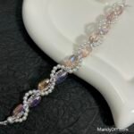 Kit 627 (Tutorial Ready) | DIY Bracelet Kit with 5A Zircon Beads | All-Inclusive Beginner Jewelry Making Gift for Women | Video Guide Included | Finished Product