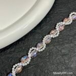 Kit 627 (Tutorial Ready) | DIY Bracelet Kit with 5A Zircon Beads | All-Inclusive Beginner Jewelry Making Gift for Women | Video Guide Included | Finished Product - Image 3