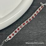 Kit 125 (Tutorial Ready) | DIY Bracelet Kit with 5A Zircon Beads | All-Inclusive Beginner Jewelry Making Gift for Women | Video Guide Included | Finished Product - Image 3