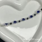 Kit 628 (Tutorial Ready) | DIY Bracelet Kit with 5A Zircon Beads | All-Inclusive Beginner Jewelry Making Gift for Women | Video Guide Included | Finished Product - Image 2