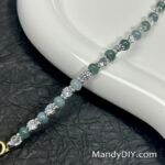 Kit 630 (Tutorial Ready) | DIY Bracelet Kit with 5A Zircon Beads | All-Inclusive Beginner Jewelry Making Gift for Women | Video Guide Included | Finished Product