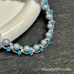 Kit 633 (Tutorial Ready) | DIY Bracelet Kit with 5A Zircon Beads | All-Inclusive Beginner Jewelry Making Gift for Women | Video Guide Included | Finished Product