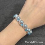 Kit 633 (Tutorial Ready) | DIY Bracelet Kit with 5A Zircon Beads | All-Inclusive Beginner Jewelry Making Gift for Women | Video Guide Included | Finished Product - Image 2