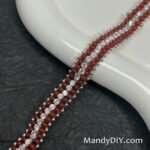 Kit 639 (Tutorial Ready) | DIY Bracelet Kit with 5A Zircon Beads | All-Inclusive Beginner Jewelry Making Gift for Women | Video Guide Included | Finished Product