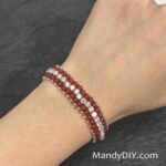 Kit 639 (Tutorial Ready) | DIY Bracelet Kit with 5A Zircon Beads | All-Inclusive Beginner Jewelry Making Gift for Women | Video Guide Included | Finished Product - Image 2