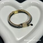 Kit 642 (Tutorial Ready) | DIY Bracelet Kit with 5A Zircon Beads | All-Inclusive Beginner Jewelry Making Gift for Women | Video Guide Included | Finished Product - Image 5