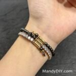 Kit 642 (Tutorial Ready) | DIY Bracelet Kit with 5A Zircon Beads | All-Inclusive Beginner Jewelry Making Gift for Women | Video Guide Included | Finished Product - Image 3