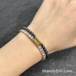 Kit 642 (Tutorial Ready) | DIY Bracelet Kit with 5A Zircon Beads | All-Inclusive Beginner Jewelry Making Gift for Women | Video Guide Included | Finished Product - Image 2