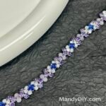 Kit 644 (Tutorial Ready) | DIY Bracelet Kit with 5A Zircon Beads | All-Inclusive Beginner Jewelry Making Gift for Women | Video Guide Included | Finished Product - Image 3