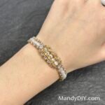 Kit 648 (Tutorial Ready) | DIY Bracelet Kit with 5A Zircon Beads | All-Inclusive Beginner Jewelry Making Gift for Women | Video Guide Included | Finished Product - Image 2