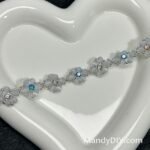 Kit 649 (Tutorial Ready) | DIY Bracelet Kit with 5A Zircon Beads | All-Inclusive Beginner Jewelry Making Gift for Women | Video Guide Included | Finished Product - Image 3