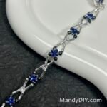 Kit 650 (Tutorial Ready) | DIY Bracelet Kit with 5A Zircon Beads | All-Inclusive Beginner Jewelry Making Gift for Women | Video Guide Included | Finished Product