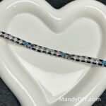 Kit 653 | DIY Bracelet Kit with 5A Zircon Beads | All-Inclusive Beginner Jewelry Making Gift for Women | Video Guide Included | Finished Product - Image 4