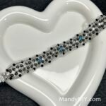 Kit 654 | DIY Bracelet Kit with 5A Zircon Beads | All-Inclusive Beginner Jewelry Making Gift for Women | Video Guide Included | Finished Product - Image 3
