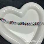 Kit 656 | DIY Bracelet Kit with 5A Zircon Beads | All-Inclusive Beginner Jewelry Making Gift for Women | Video Guide Included | Finished Product - Image 4