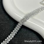 Kit 659 (Tutorial Ready) | DIY Bracelet Kit with 5A Zircon Beads | All-Inclusive Beginner Jewelry Making Gift for Women | Video Guide Included | Finished Product