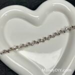 Kit 661(Tutorial Ready) | DIY Bracelet Kit with 5A Zircon Beads | All-Inclusive Beginner Jewelry Making Gift for Women | Video Guide Included | Finished Product - Image 4