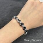 Kit 662 (Tutorial Ready) | DIY Bracelet Kit with 5A Zircon Beads | All-Inclusive Beginner Jewelry Making Gift for Women | Video Guide Included | Finished Product - Image 2