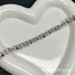 Kit 663  (Tutorial Ready) | DIY Bracelet Kit with 5A Zircon Beads | All-Inclusive Beginner Jewelry Making Gift for Women | Video Guide Included | Finished Product - Image 4