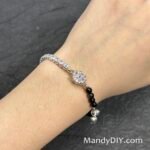 Kit 664 | DIY Bracelet Kit with 5A Zircon Beads | All-Inclusive Beginner Jewelry Making Gift for Women | Video Guide Included | Finished Product - Image 2