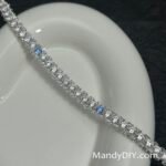 Kit 670 (Tutorial Ready)  | DIY Bracelet Kit with 5A Zircon Beads | All-Inclusive Beginner Jewelry Making Gift for Women | Video Guide Included | Finished Product - Image 3