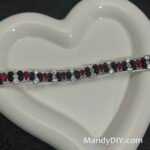 Kit 671 | DIY Bracelet Kit with 5A Zircon Beads | All-Inclusive Beginner Jewelry Making Gift for Women | Video Guide Included | Finished Product - Image 3