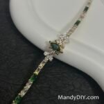 Kit 672 (Tutorial Ready) | DIY Bracelet Kit with 5A Zircon Beads | All-Inclusive Beginner Jewelry Making Gift for Women | Video Guide Included | Finished Product