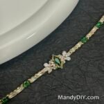 Kit 672 (Tutorial Ready) | DIY Bracelet Kit with 5A Zircon Beads | All-Inclusive Beginner Jewelry Making Gift for Women | Video Guide Included | Finished Product - Image 3