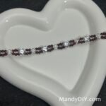 Kit 673 | DIY Bracelet Kit with 5A Zircon Beads | All-Inclusive Beginner Jewelry Making Gift for Women | Video Guide Included | Finished Product - Image 4