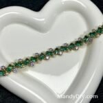 Kit 68(Tutorial Ready) | DIY Bracelet Kit with 5A Zircon Beads | All-Inclusive Beginner Jewelry Making Gift for Women | Video Guide Included | Finished Product - Image 2