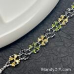Kit 675 | DIY Bracelet Kit with 5A Zircon Beads | All-Inclusive Beginner Jewelry Making Gift for Women | Video Guide Included | Finished Product - Image 3