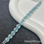 Kit 676(Tutorial Ready) | DIY Bracelet Kit with 5A Zircon Beads | All-Inclusive Beginner Jewelry Making Gift for Women | Video Guide Included | Finished Product