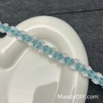 Kit 676(Tutorial Ready) | DIY Bracelet Kit with 5A Zircon Beads | All-Inclusive Beginner Jewelry Making Gift for Women | Video Guide Included | Finished Product - Image 4