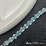 Kit 676(Tutorial Ready) | DIY Bracelet Kit with 5A Zircon Beads | All-Inclusive Beginner Jewelry Making Gift for Women | Video Guide Included | Finished Product - Image 2