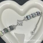 Kit 677 (Tutorial Ready)| DIY Bracelet Kit with 5A Zircon Beads | All-Inclusive Beginner Jewelry Making Gift for Women | Video Guide Included | Finished Product - Image 4