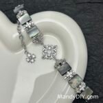 Kit 677 (Tutorial Ready)| DIY Bracelet Kit with 5A Zircon Beads | All-Inclusive Beginner Jewelry Making Gift for Women | Video Guide Included | Finished Product - Image 3